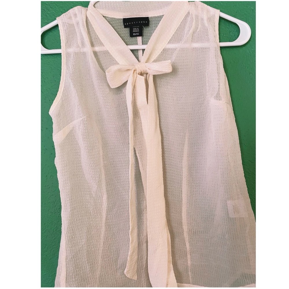 Classy Cream Blouse